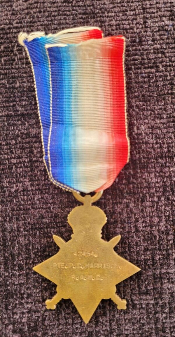 1914-15 Star 'Harrison' RAMC in General medals