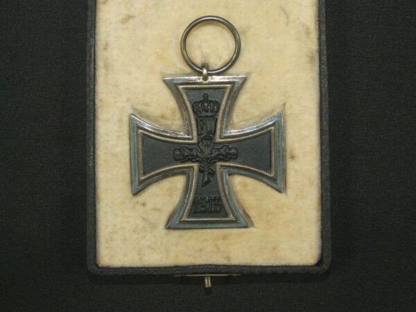 1914 Iron Cross Second Class by Sy & Wagner in Case in Gallantry & honours