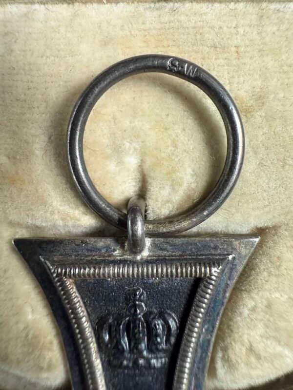 1914 Iron Cross Second Class by Sy & Wagner in Case in Gallantry & honours