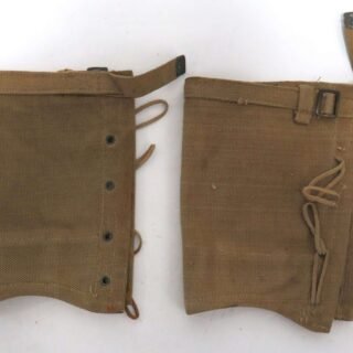 1919 Pattern Naval Equipment 1939 Dated Gaiters in Boots, shoes & footwear