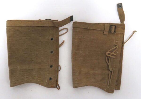 1919 Pattern Naval Equipment 1939 Dated Gaiters in Boots, shoes & footwear