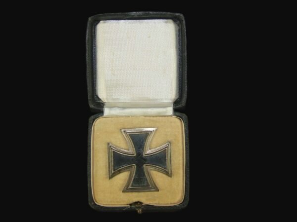 1939 Iron Cross First Class with Case of Issue by Rudolf Souval. in Gallantry & honours
