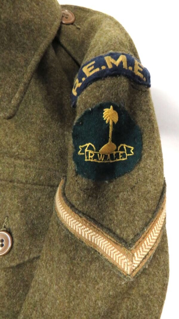 1940 Pattern 1943 Lease Lend R.W.A.F.F / R.E.M.E Battledress Jacket in General