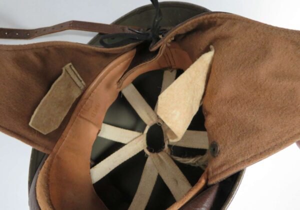 1944 Dated British Dispatch Riders Steel Helmet . in General