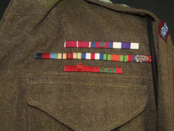 1945 Dated Battledress Blouse To A Parachute Regiment Colonel in Uniforms