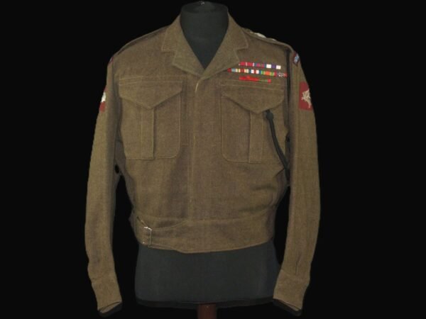 1945 Dated Battledress Blouse To A Parachute Regiment Colonel in Uniforms