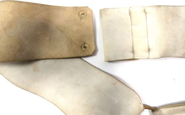19th / Early 20th Century Officers Baldric Cross Belt and Sword Hanging Straps in Belts