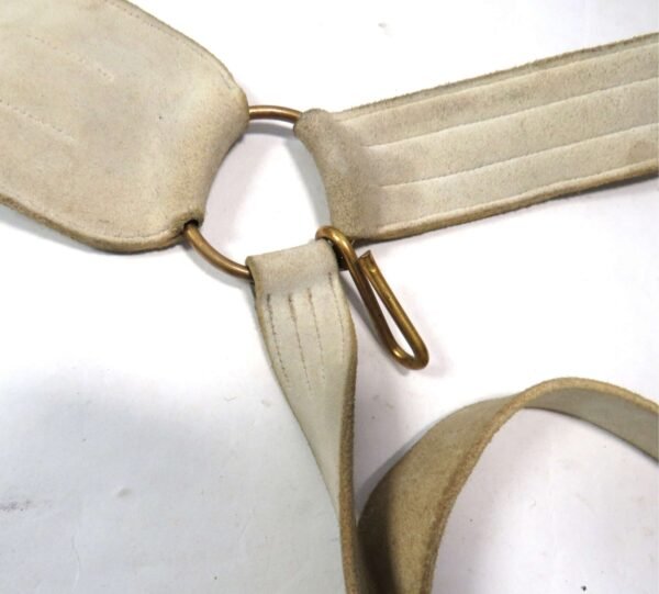 19th / Early 20th Century Officers Baldric Cross Belt and Sword Hanging Straps in Belts