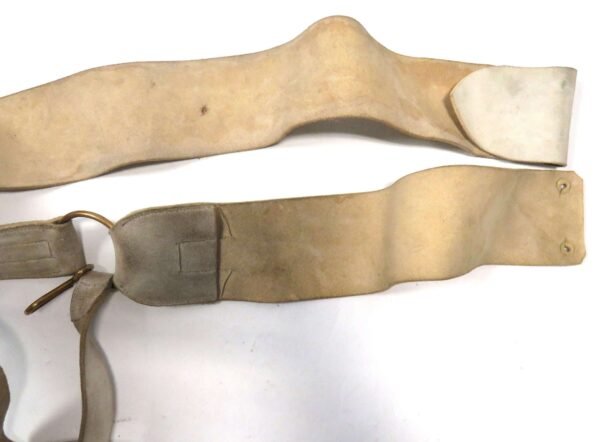 19th / Early 20th Century Officers Baldric Cross Belt and Sword Hanging Straps in Belts