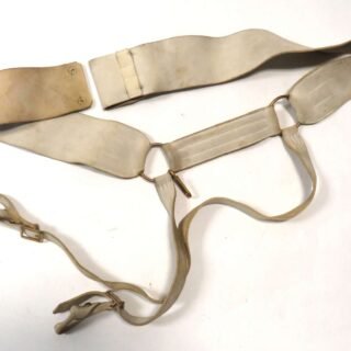 19th / Early 20th Century Officers Baldric Cross Belt and Sword Hanging Straps in Belts