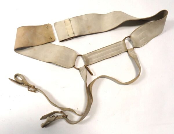 19th / Early 20th Century Officers Baldric Cross Belt and Sword Hanging Straps in Belts