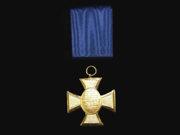 25 year Police Long Service Cross with Case of Issue. in Long service Medals