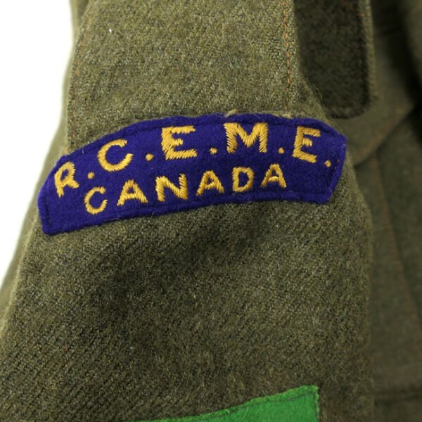 4th Canadian Armoured Division R.C.E.M.E. Battle Dress Jacket