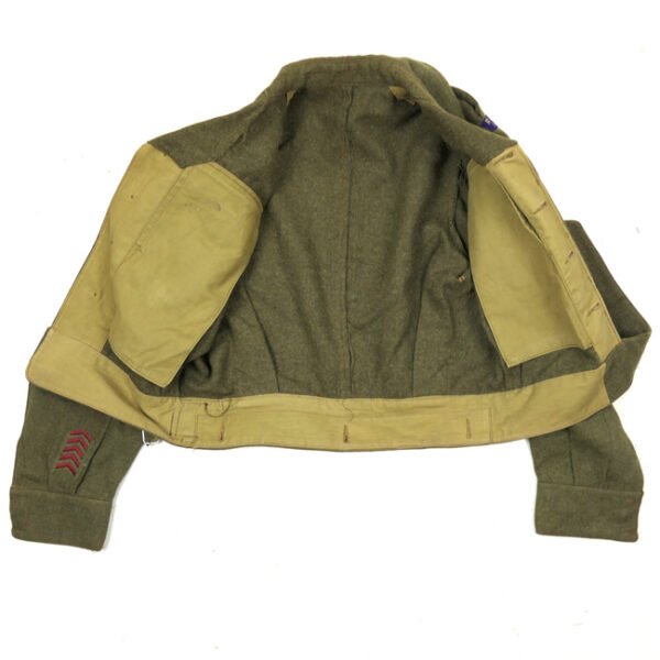 4th Canadian Armoured Division R.C.E.M.E. Battle Dress Jacket