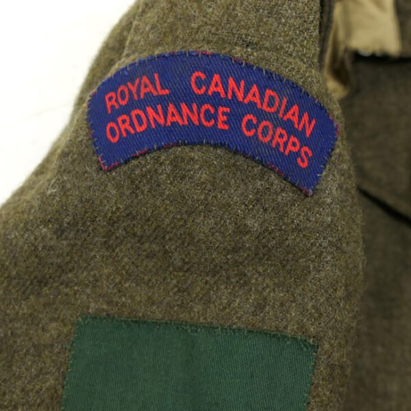 4th Canadian Armoured Division R.C.O.C. Battle Dress Jacket