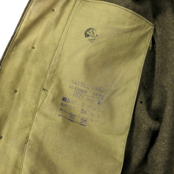 4th Canadian Armoured Division R.C.O.C. Battle Dress Jacket