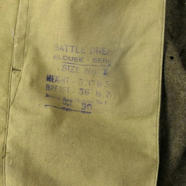 4th Canadian Armoured Division R.C.O.C. Battle Dress Jacket