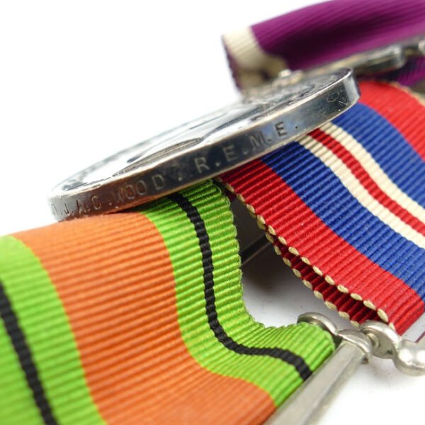 5-piece British Medal Bar