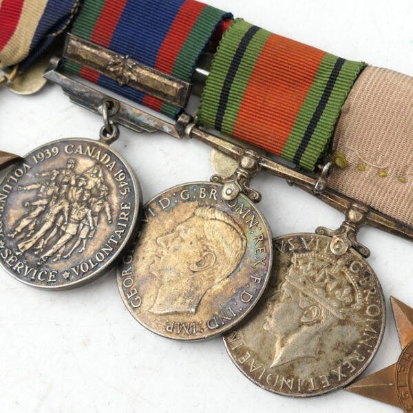 5-piece Canadian Medal Bar