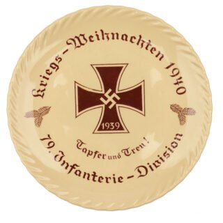 '79. Infanterie Division' Porcelain Plate