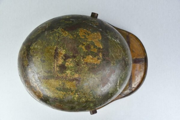 WW1 Germann M16 ‘Mimikri’ camouflage helmet St.66 - Image 11