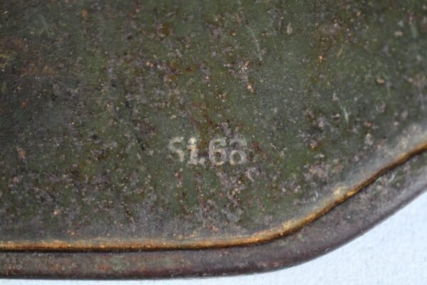 WW1 Germann M16 ‘Mimikri’ camouflage helmet St.66 - Image 14