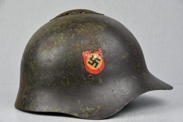 RARE Polizei double decal reissued Russian M36 Soviet ‘SSh-36’ steel helmet - Image 6