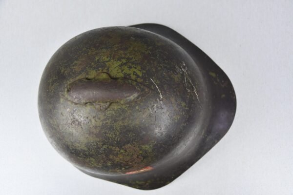 RARE Polizei double decal reissued Russian M36 Soviet ‘SSh-36’ steel helmet - Image 10
