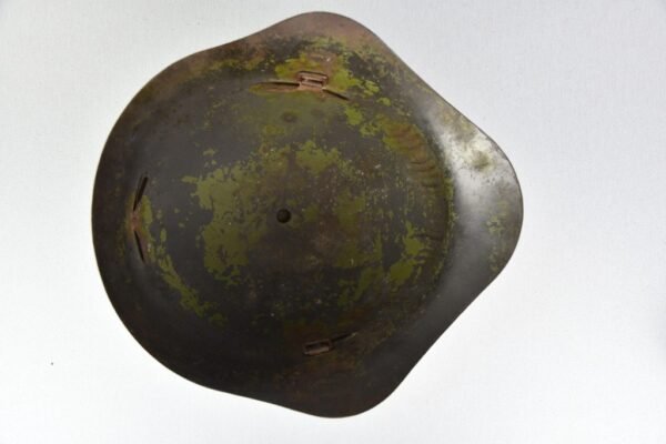 RARE Polizei double decal reissued Russian M36 Soviet ‘SSh-36’ steel helmet - Image 11