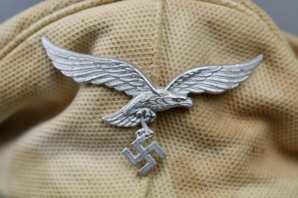 Luftwaffe enlisted white topped visor cap for signals by Clemens Wagner - Image 2