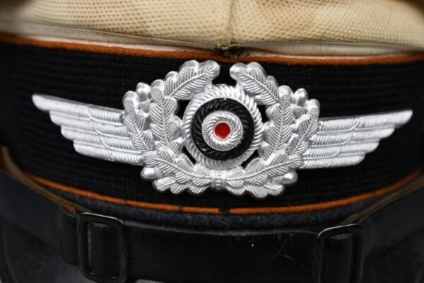 Luftwaffe enlisted white topped visor cap for signals by Clemens Wagner - Image 4