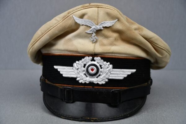 Luftwaffe enlisted white topped visor cap for signals by Clemens Wagner - Image 5