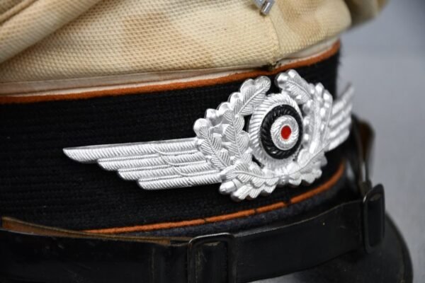 Luftwaffe enlisted white topped visor cap for signals by Clemens Wagner - Image 9