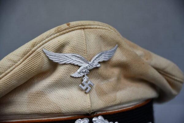 Luftwaffe enlisted white topped visor cap for signals by Clemens Wagner - Image 10