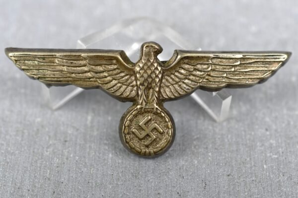 Early army (Heer) visor cap eagle in Buntmetall