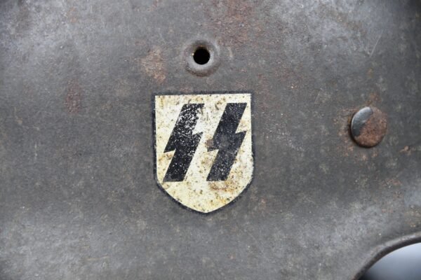 M40 Waffen-SS single decal steel helmet ET66 - Image 4