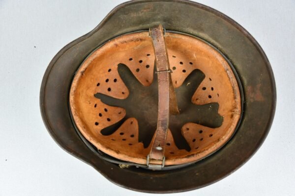 M40 Waffen-SS single decal steel helmet ET66 - Image 9