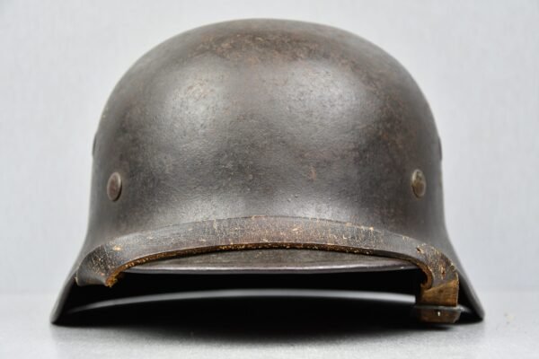 M40 Kriegsmarine single decal steel helmet EF64 named - Image 2