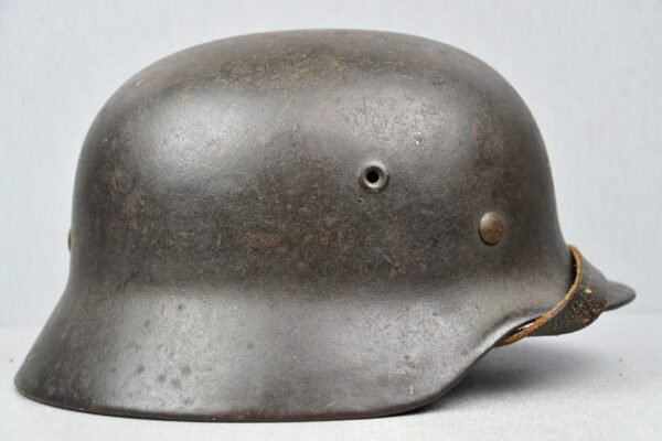 M40 Kriegsmarine single decal steel helmet EF64 named - Image 3