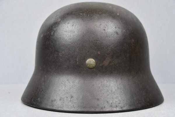 M40 Kriegsmarine single decal steel helmet EF64 named - Image 4