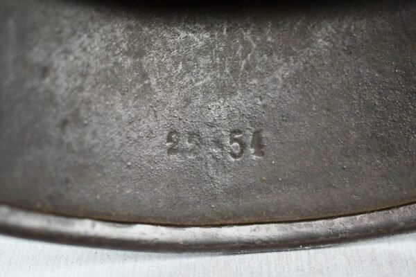 M40 Kriegsmarine single decal steel helmet EF64 named - Image 10