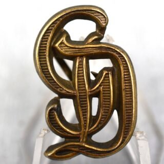 Army (Heer) ‘Grossdeutschland’ division shoulder board cypher in tombac