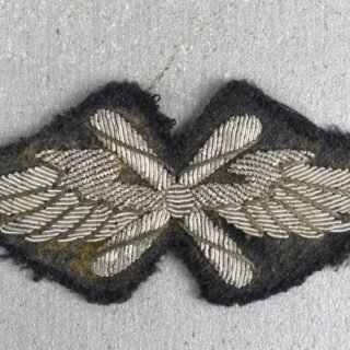 RARE Luftwaffe bullion sleeve badge ‘Tätigheitsabzeichen’ for flying personnel