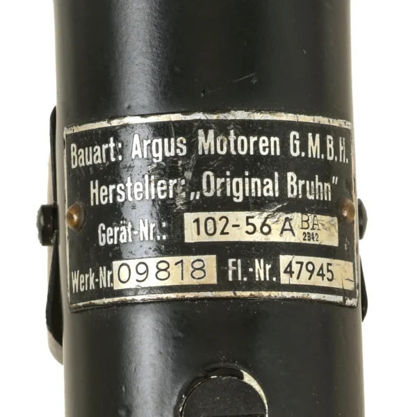 Original German WWII Luftwaffe Messerschmitt Bf 109 KG12 A Control Stick & Aluminum Shaft For The ME-109 - Image 7