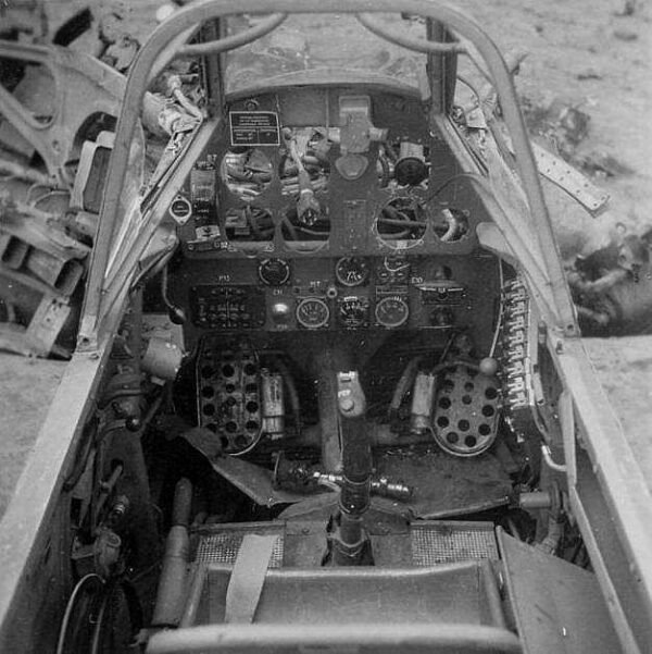 Original German WWII Luftwaffe Messerschmitt Bf 109 KG12 A Control Stick & Aluminum Shaft For The ME-109 - Image 3