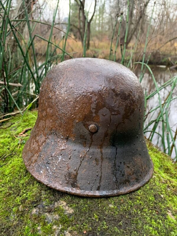 German Helmet Normandy Camo Ww2 M35 - Image 2