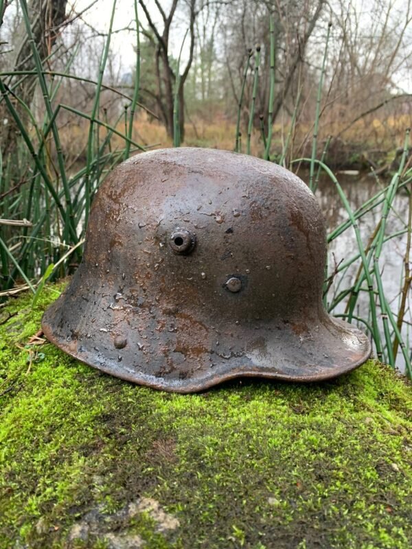 German Helmet Normandy Camo Ww2 M35 - Image 8