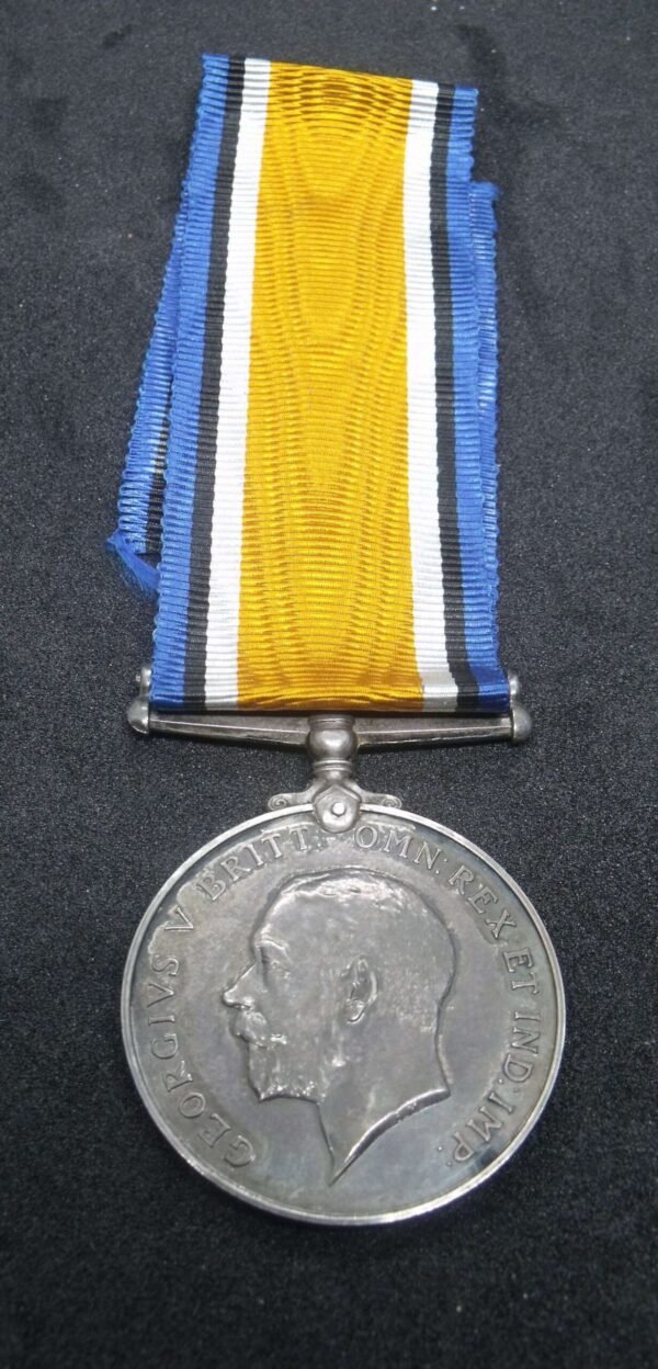 A WWI 1914-18 War Medal awarded to PO 18451 PTE H. HAIG R.M.L.I K.I.A. Battle of Jutland in Casuality
