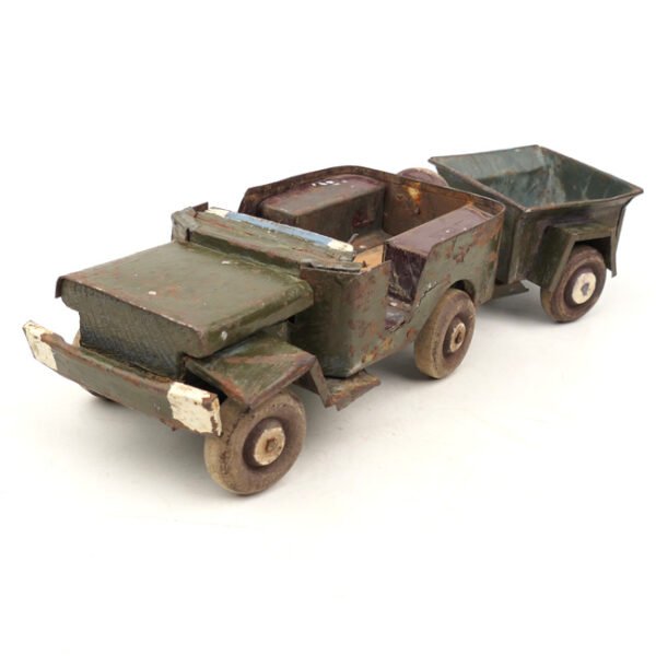 Allied Wood & Metal Children's Toy Jeep
