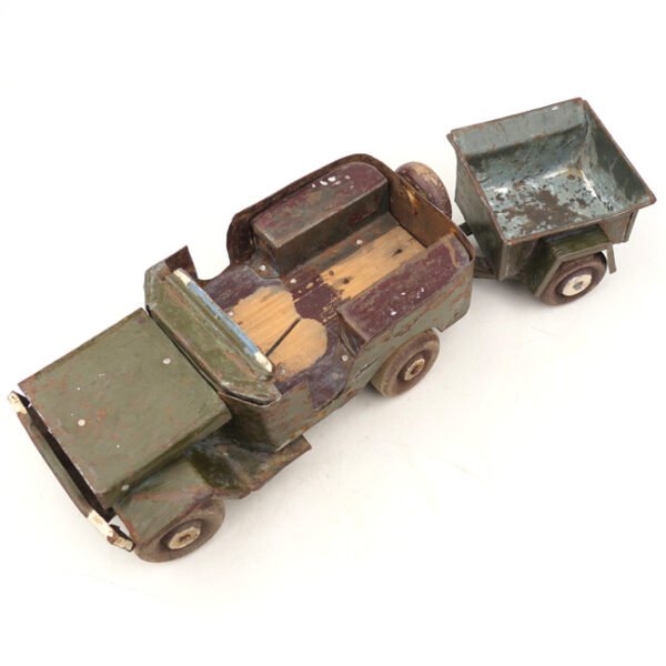 Allied Wood & Metal Children's Toy Jeep